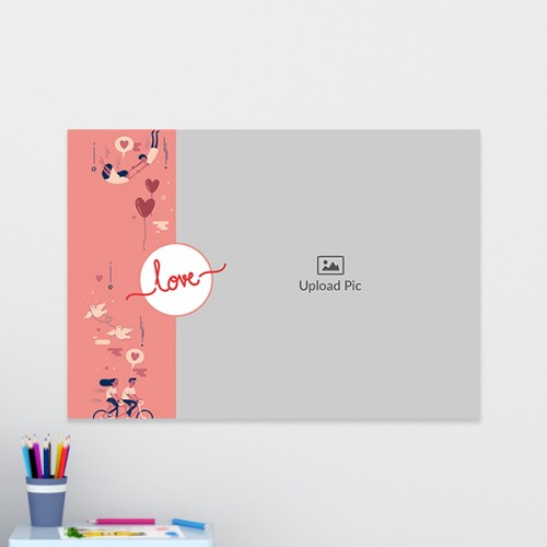 Love Cycle Design: Landscape Acrylic Photo Frame with Image Printing – PrintShoppy Photo Frames