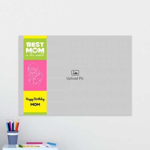Mom and Baby Line Art Design: Landscape Acrylic Photo Frame with Image Printing – PrintShoppy Photo Frames