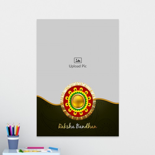Raksha Bandhan Design: Portrait Acrylic Photo Frame with Image Printing – PrintShoppy Photo Frames