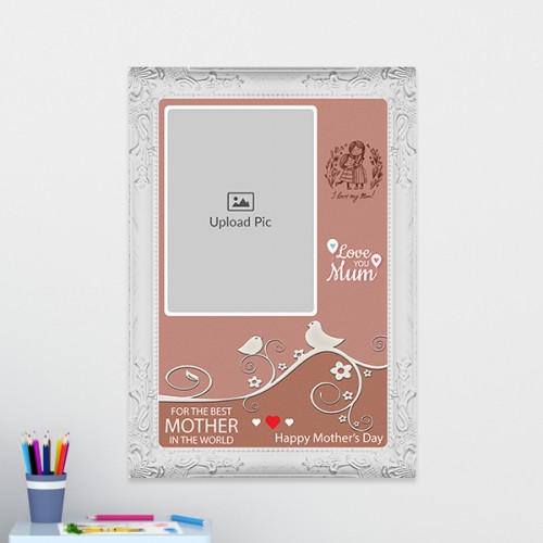 Mothers Day Special Design: Portrait Acrylic Photo Frame with Image Printing – PrintShoppy Photo Frames