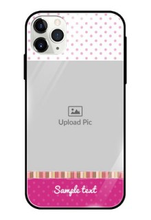 Apple iPhone 11 Pro Max Photo Printing on Glass Case  - Cute Girls Cover Design