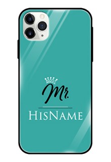 Iphone 11 Pro Max Custom Glass Phone Case Mr with Name