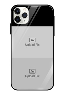 Iphone 11 Pro Max 2 Images on Glass Phone Cover