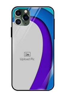 Apple iPhone 11 Pro Photo Printing on Glass Case  - Simple Pattern Design