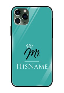 Iphone 11 Pro Custom Glass Phone Case Mr with Name