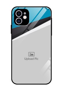 Apple iPhone 11 Photo Printing on Glass Case  - Simple Pattern Photo Upload Design