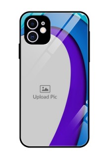 Apple iPhone 11 Photo Printing on Glass Case  - Simple Pattern Design