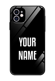 Iphone 11 Your Name on Glass Phone Case