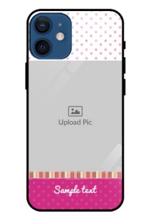 Iphone 12 Mini Photo Printing on Glass Case  - Cute Girls Cover Design