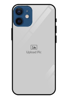Iphone 12 Mini Photo Printing on Glass Case  - Upload Full Picture Design