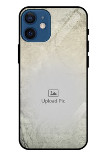 Iphone 12 Mini Custom Glass Phone Case  - with vintage design