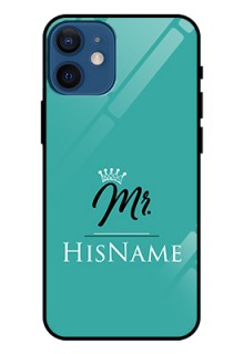 Iphone 12 Mini Custom Glass Phone Case Mr with Name