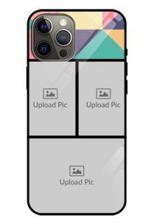 Iphone 12 Pro Max Custom Glass Phone Case  - Bulk Pic Upload Design