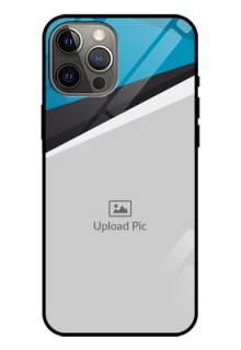 Iphone 12 Pro Max Photo Printing on Glass Case  - Simple Pattern Photo Upload Design