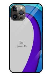 Iphone 12 Pro Max Photo Printing on Glass Case  - Simple Pattern Design