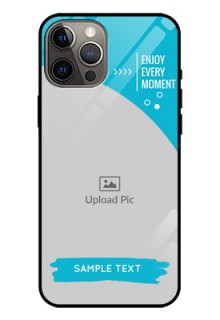Iphone 12 Pro Max Custom Glass Mobile Case  - Happy Moment Design