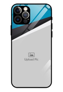 Iphone 12 Pro Photo Printing on Glass Case  - Simple Pattern Photo Upload Design