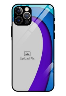 Iphone 12 Pro Photo Printing on Glass Case  - Simple Pattern Design