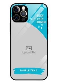 Iphone 12 Pro Custom Glass Mobile Case  - Happy Moment Design