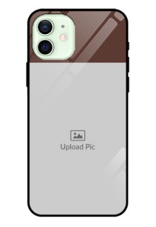 Iphone 12 Custom Glass Mobile Case  - Elegant Case Design