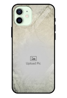 Iphone 12 Custom Glass Phone Case  - with vintage design