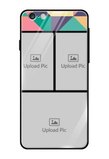 Apple iPhone 6 Plus Custom Glass Phone Case  - Bulk Pic Upload Design