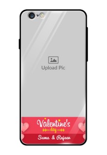 Apple iPhone 6 Plus Custom Glass Phone Case  - Valentines Day Design