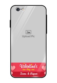 Apple iPhone 6 Custom Glass Phone Case  - Valentines Day Design