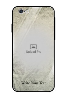 Apple iPhone 6 Custom Glass Phone Case  - with vintage design