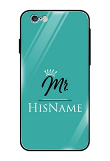Iphone 6 Custom Glass Phone Case Mr with Name