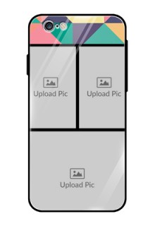 Apple iPhone 6s Custom Glass Phone Case  - Bulk Pic Upload Design