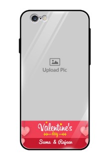 Apple iPhone 6s Custom Glass Phone Case  - Valentines Day Design