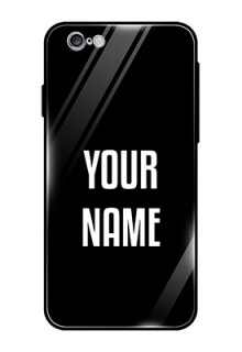 Iphone 6S Your Name on Glass Phone Case