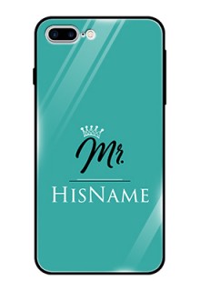 Iphone 7 Plus Custom Glass Phone Case Mr with Name