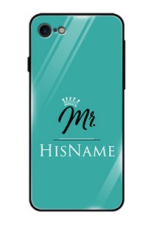 Iphone 7 Custom Glass Phone Case Mr with Name