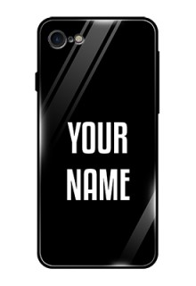 Iphone 7 Your Name on Glass Phone Case