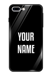 Iphone 8 Plus Your Name on Glass Phone Case