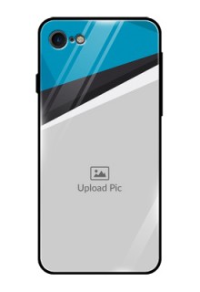 iPhone SE 2020 Photo Printing on Glass Case  - Simple Pattern Photo Upload Design