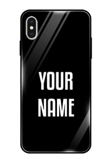 Iphone Xs Max Your Name on Glass Phone Case
