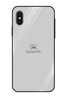 iPhone XS Photo Printing on Glass Case  - Upload Full Picture Design