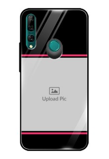 Huawei Y9 Prime Custom Glass Mobile Case  - with Add Text Design