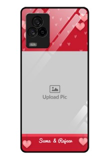 iQOO 7 Legend 5G Custom Glass Phone Case - Valentines Day Design