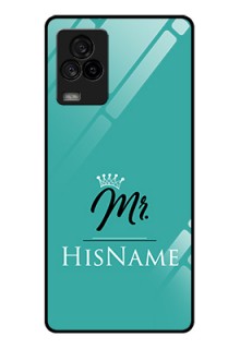 iQOO 7 Legend 5G Custom Glass Phone Case Mr with Name