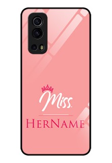 iQOO Z3 5G Custom Glass Phone Case Mrs with Name