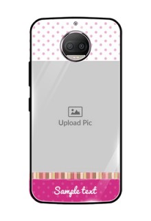 Moto G5s Plus Photo Printing on Glass Case  - Cute Girls Cover Design