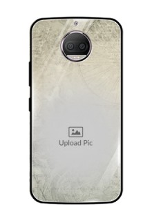 Moto G5s Plus Custom Glass Phone Case  - with vintage design