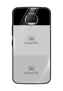 Moto G5s Plus 2 Images on Glass Phone Cover