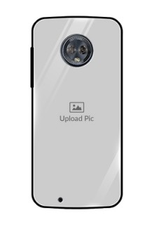 Moto G6 Photo Printing on Glass Case  - Upload Full Picture Design
