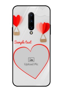 OnePlus 7 Pro Custom Glass Mobile Case  - Parachute Love Design