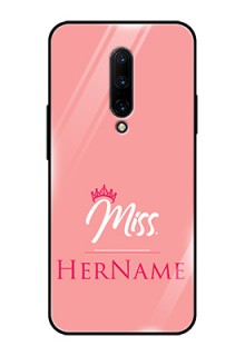 Oneplus 7 Pro Custom Glass Phone Case Mrs with Name